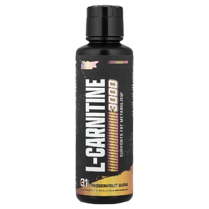 Nutrex Research, L-карнитин 3000, гуава из маракуйи, 465 мл (15,72 жидк. унц.)