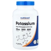 Nutricost, Калий, 99 мг, 500 капсул