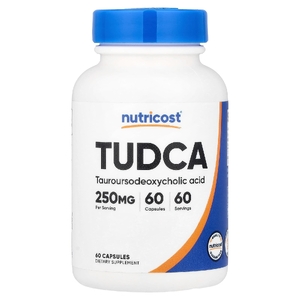 Nutricost, TUDCA, 250 мг, 60 капсул