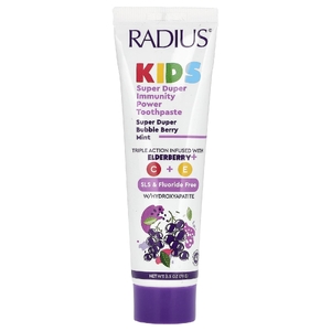 RADIUS, Super Duper Immuni-Power Toothpaste, Super Duper Bubble Berry Mint, 71 г (2,5 унции) (Товар снят с продажи) 