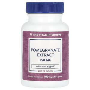The Vitamin Shoppe, Экстракт граната, 250 мг, 100 растительных капсул