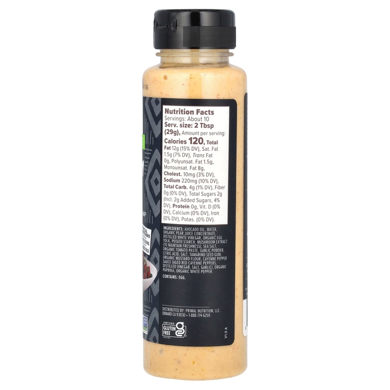 Primal Kitchen, Dipping Sauce, соус ням-ням, приготовленный с маслом авокадо, 283 г (10 унций)