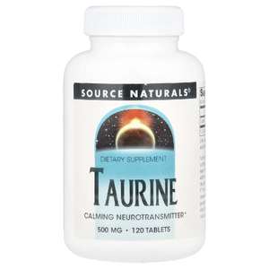 Source Naturals, Таурин, 500 мг, 120 таблеток