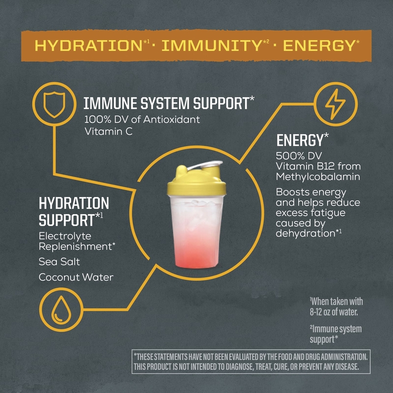 Sunwarrior, Active Hydration, сок с ананасом, 18 пакетиков по 7 г (0,24 унции)