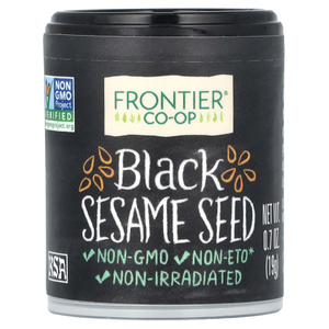 Frontier Co-op, Семена черного кунжута, 19 г (0,7 унции) (Товар снят с продажи) 