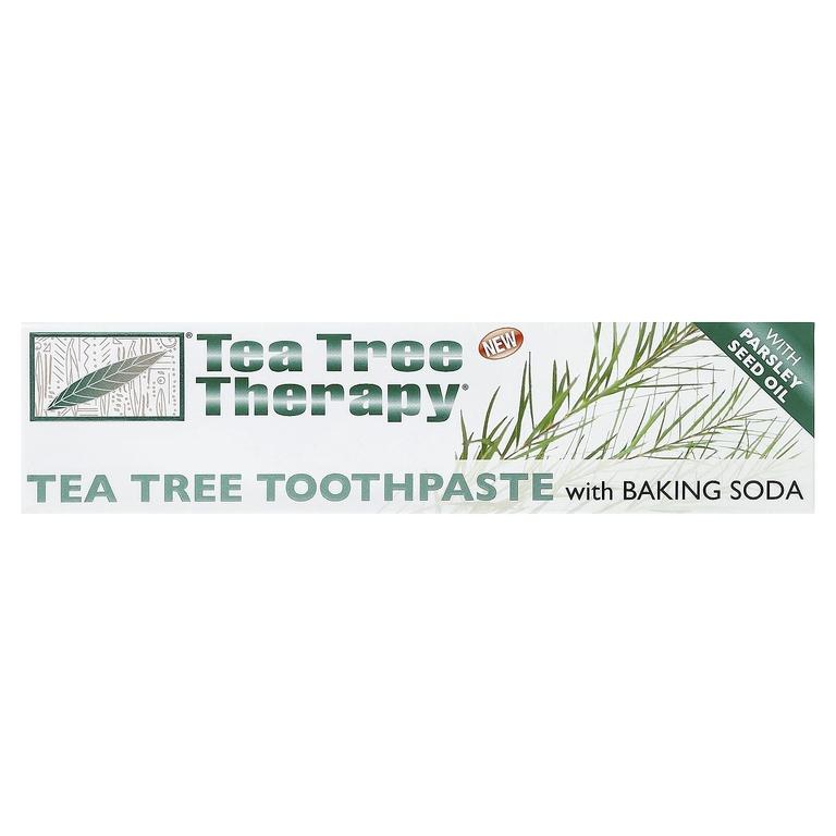 Tea Tree Therapy, зубная паста с экстрактом чайного дерева и пищевой содой, 142 г (5 унций) (Товар снят с продажи) 
