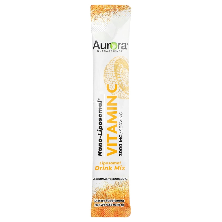 Aurora Nutrascience, Nano-Liposomal®, витамин C, 30 пакетиков по 9 г (0,32 унции)