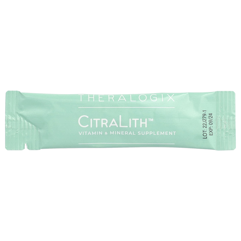 Theralogix, Citralith, витаминная и минеральная добавка, 180 пакетиков (2,45 г) каждый (Товар снят с продажи) 