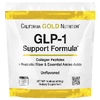 California Gold Nutrition, добавка для поддержания уровня ГПП-1 с пептидами коллагена, пребиотической клетчаткой и незаменимыми аминокислотами, с нейтральным вкусом, 410 г (14,46 унции)