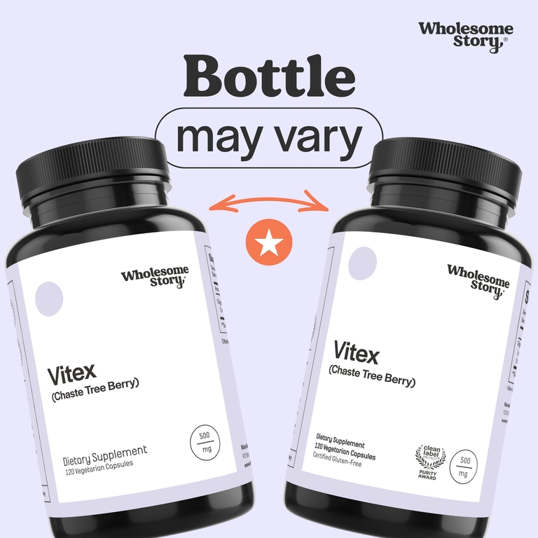 Wholesome Story, Vitex, 120 вегетарианских капсул (500 мг на капсулу)