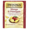 Twinings, ароматизированный травяной чай, манго и ананас, без кофеина, 20 чайных пакетиков, 48 г (1,69 унции)