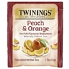 Twinings, ароматизированный травяной чай, персик и апельсин, без кофеина, 20 чайных пакетиков, 50 г (1,76 унции)