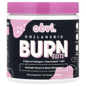 Obvi, Collagenic Burn Elite, 60 капсул