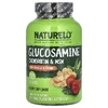 NATURELO, Глюкозамин, хондроитин и МСМ с босвеллией и витамином C, 120 капсул