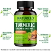NATURELO, Куркумин, куркумин и корень имбиря с Bioperine®, 120 вегетарианских капсул