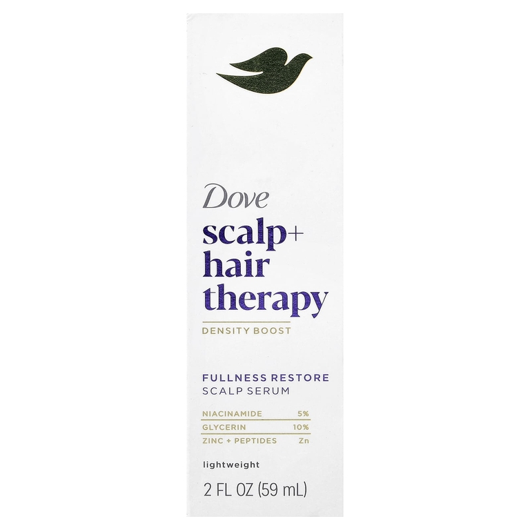 Dove, Scalp + Hair Therapy, сыворотка для кожи головы, 59 мл (2 жидк. унции)