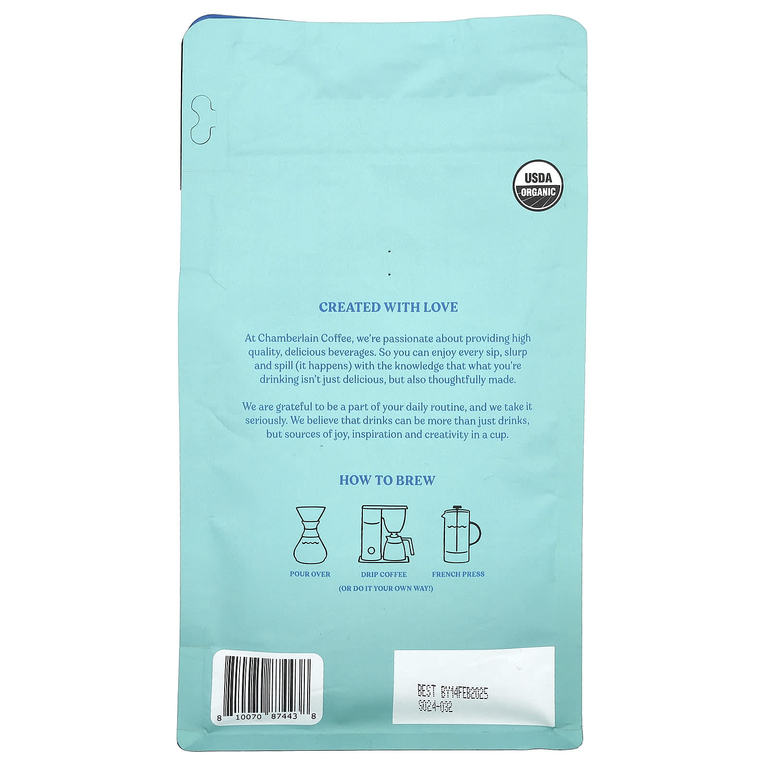 Chamberlain Coffee, Смесь теста для торта «Сладкая выдра», молотый, средней обжарки, 340 г (12 унций) (Товар снят с продажи) 