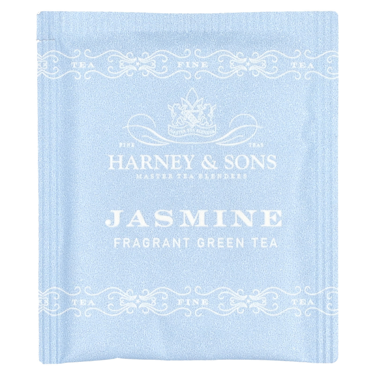 Harney & Sons, Ароматный зеленый чай, жасмин, 50 пакетиков, 90 г (3,17 унции) (Товар снят с продажи) 