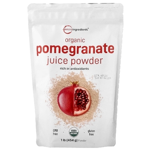 Micro Ingredients, порошок из сока органического граната, 454 г (1 фунт)