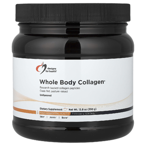 Designs For Health, Whole Body Collagen®, коллаген, без вкусовых добавок, 390 г (13,8 унции)