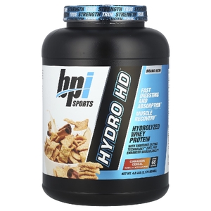 BPI Sports, Hydro HD ™, гидролизованный сывороточный протеин, хлопья с корицей, 2176 г (4,8 фунта) (Товар снят с продажи) 