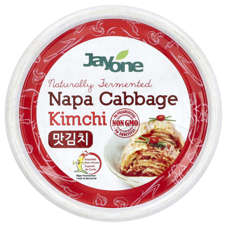Jayone, Капуста напа, кимчи, 160 г (5,64 унции) (Товар снят с продажи) 