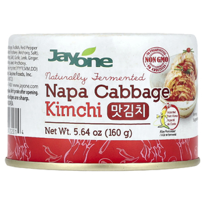 Jayone, Капуста напа, кимчи, 160 г (5,64 унции) (Товар снят с продажи) 