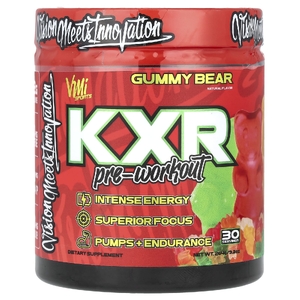 VMI Sports, KXR, предтренировочный комплекс, со вкусом жевательных мишек, 264 г (9,3 унции) (Товар снят с продажи) 