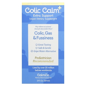Colic Calm, колики, газообразование и беспокойство, дополнительная поддержка, 59 мл (2 жидк. унции)