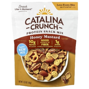 Catalina Crunch, протеиновая смесь снеков, медовая горчица, 148 г (5,25 унции)