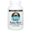 Source Naturals, комплекс с аминокислотами, ночной, 120 капсул