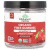 Organic India, Жевательные мармеладки с органической клетчаткой, клубника, 60 жевательных таблеток