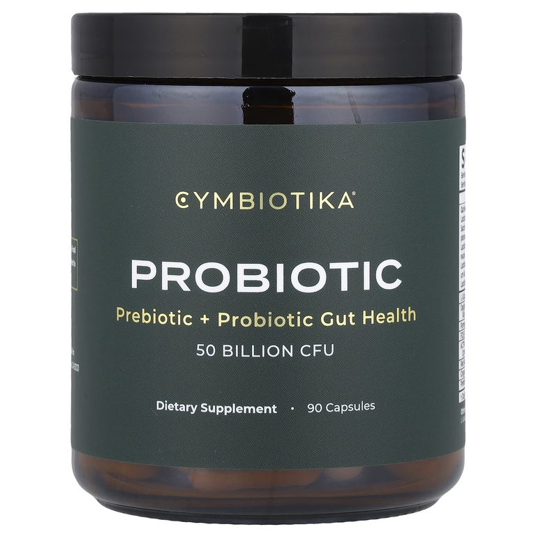 Cymbiotika, Пробиотик, 50 млрд КОЕ, 90 капсул