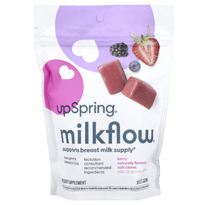 UpSpring, Milkflow® Berry, 28 жевательных таблеток (Товар снят с продажи) 
