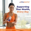 Vitamatic, DGL, 200 растительных капсул