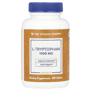The Vitamin Shoppe, L-триптофан, 1000 мг, 60 таблеток (Товар снят с продажи) 