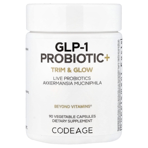 Codeage, GLP-1 Probiotic +, 90 растительных капсул