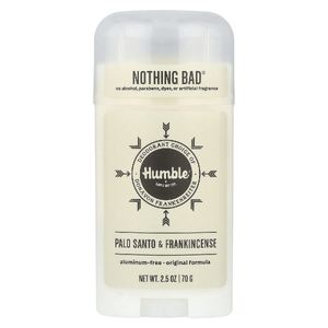 Humble Brands, Дезодорант без алюминия, пало санто и ладан, 70 г (2,5 унции)