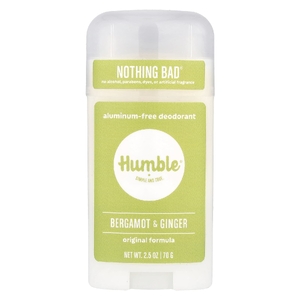 Humble Brands, Дезодорант без алюминия, бергамот и имбирь, 70 г (2,5 унции) (Товар снят с продажи) 