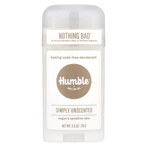 Humble Brands, Дезодорант без пищевой соды, без запаха, 70 г (2,5 унции)