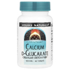 Source Naturals, d-глюкарат кальция, 500 мг, 60 таблеток