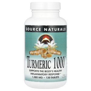 Source Naturals, Куркума 1000 ™, 1000 мг, 120 таблеток