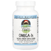 Source Naturals, веганские омега-3, 300 мг, 90 веганских капсул