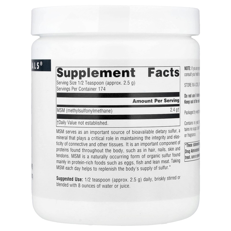 Source Naturals, МСМ в порошке, 453,6 г (16 унций)