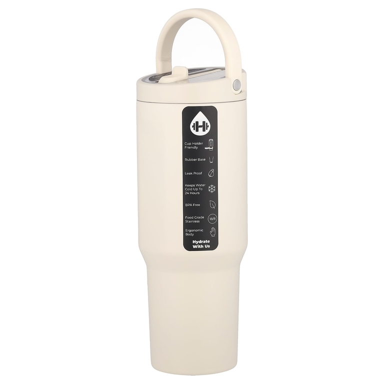 HydroJug, Sport Bottle, крем, 32 унции