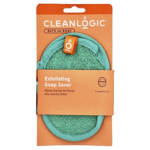 Cleanlogic, Средство для ванны и тела, отшелушивающее мыло, 1 шт.
