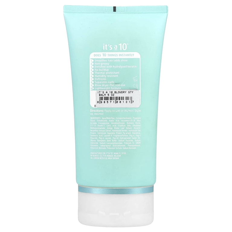 It's a 10, Miracle Blow Dry Styling Balm®, 148 мл (5 жидк. унц.)