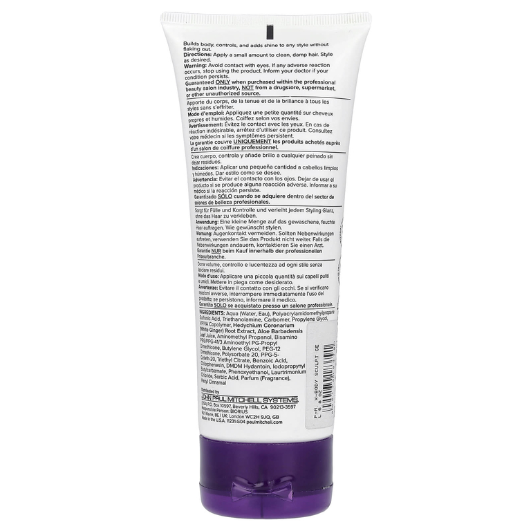 Paul Mitchell, Extra-Body Sculpting Gel®, 200 мл (6,8 жидк. унц.) (Товар снят с продажи) 