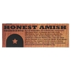 Honest Amish, Сильная фиксация, темный Воск для бороды, 60 мл (2 унции) (Товар снят с продажи) 