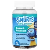 The Smurfs, жевательная добавка для детей, спокойствие и расслабление, для детей от 3 лет, вкус вишни, 80 жевательных мармеладок